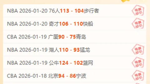 【CBA独家解析】揭秘战局：胜负与总分深度解析！